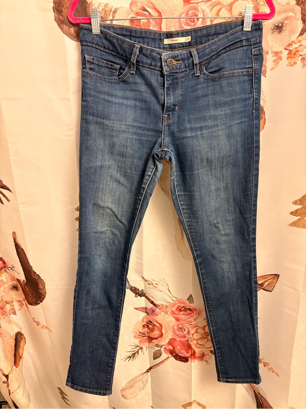 Size 28 Levi's Women's Dark Blue Skinny Jeans